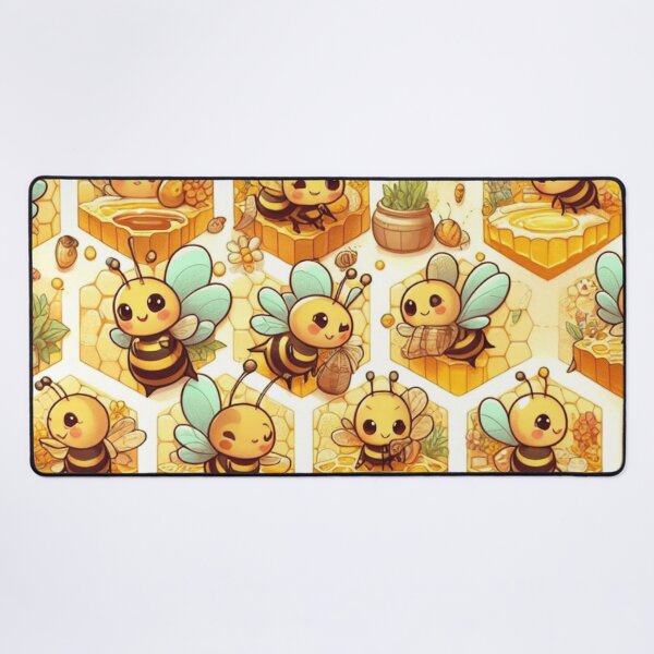 Item preview, Bees Pattern - Nature-inspired Design for Bee Lovers designed and sold by asbno19.