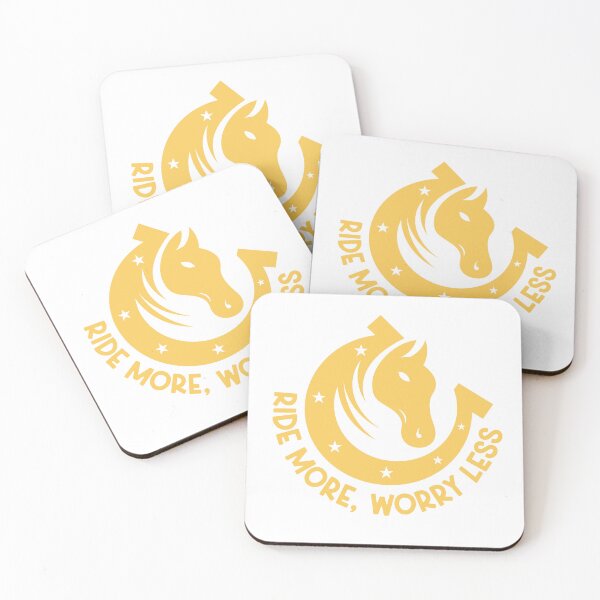 Item preview, Ride More, Worry Less - Funny Horse Quote designed and sold by KatanaCreative.