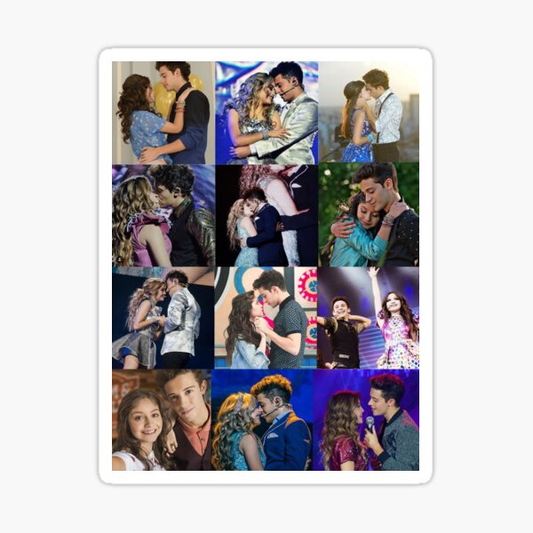 soy luna karol sevilla y ruggero collage Photographic Print for Sale by  Diana Moreno