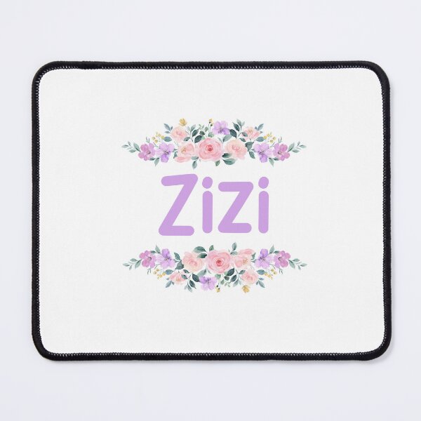Item preview, Purple Flower Zizi Name Label designed and sold by NormadWorld.