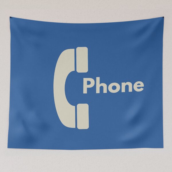 Item preview, Vintage Pay Phone Sign designed and sold by mwagie.