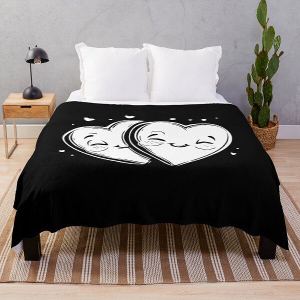 Item preview, Two Hearts Mono - Love Valentine's Day Lover Couple Cute Funny designed and sold by TheRealmWithin.