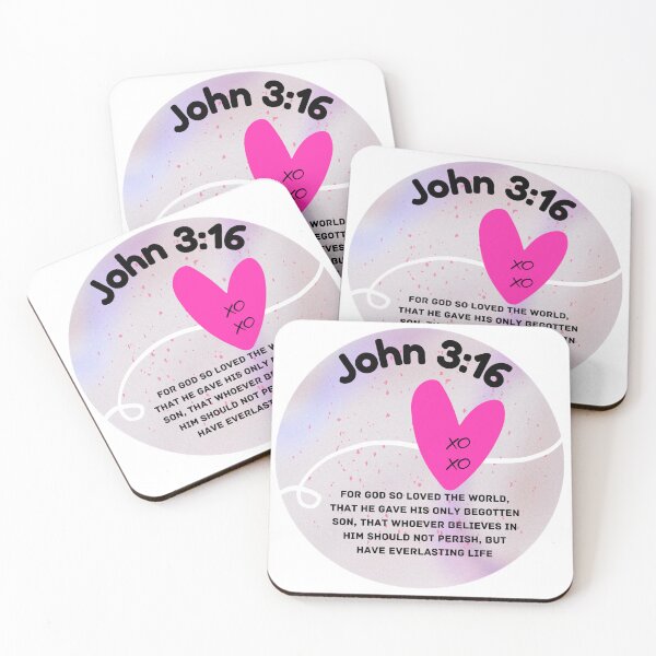 Item preview, Jesus John 3:16 God's love  designed and sold by joyfulartful.
