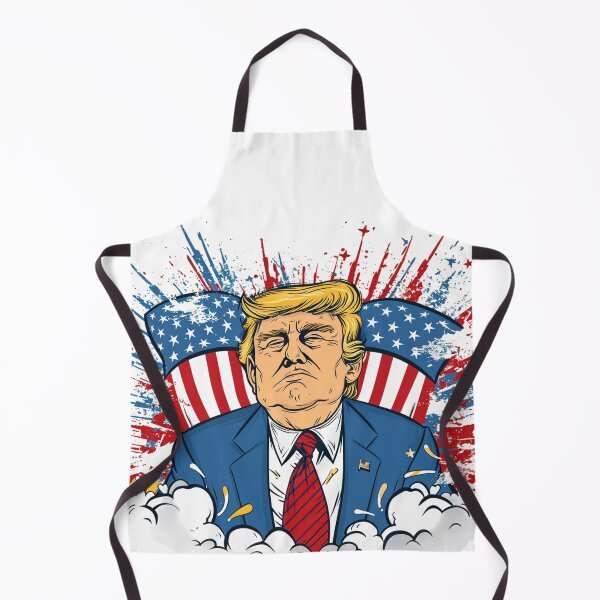 Item preview, Dreaming of America: Trump Illustration in Artistic Style designed and sold by ObjCrea123.