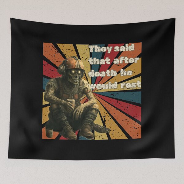 Item preview, They said that after death he would rest designed and sold by TomaszMaternia.