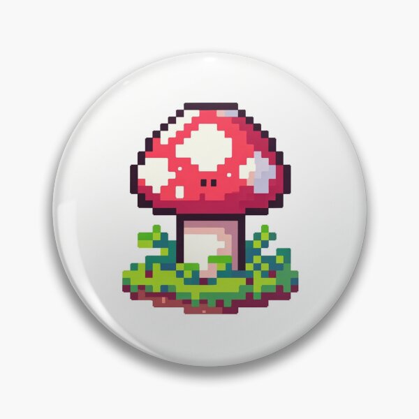 Item preview, Pixel Cute Mushroom designed and sold by dalessio.