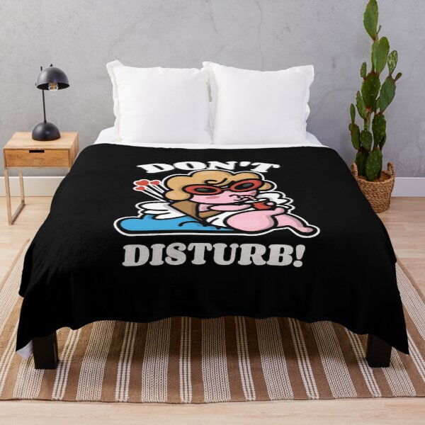 Item preview, Do Not Disturb Cupid Funny Valentines Day Anti Valentine designed and sold by StudioTVDinners.
