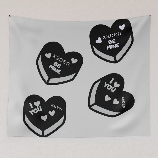 Item preview, Xaden Black Hearts designed and sold by TheFantazyForge.