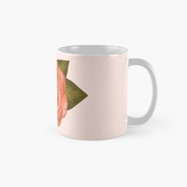 Item preview, Pink peach coloured rose digital drawing designed and sold by Beardraws18.
