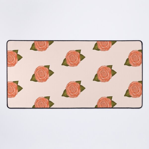 Item preview, Pink peach coloured rose digital drawing designed and sold by Beardraws18.