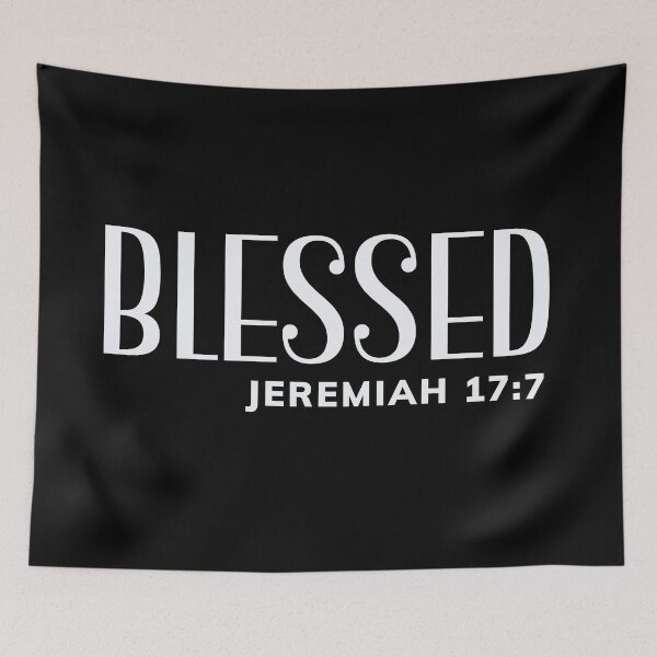 Item preview, Blessed, Bible, Christian Quote designed and sold by Reflect33.