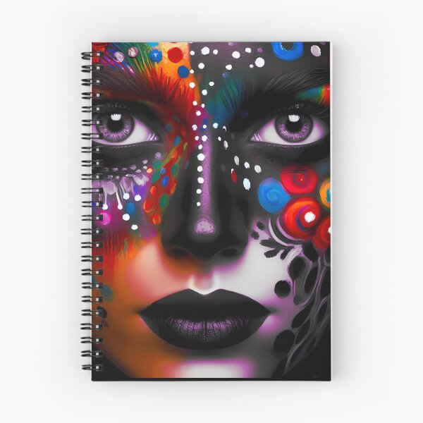 Artikelvorschau, Augen einer Frau: Eine bunte Seele entworfen und verkauft von Pickmash.