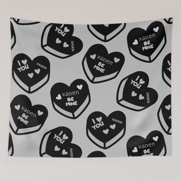 Item preview, Xaden Black Hearts Pattern designed and sold by TheFantazyForge.