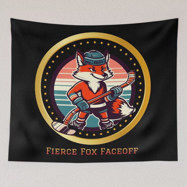 Item preview, Fierce fox faceoff designed and sold by ManikRaja.
