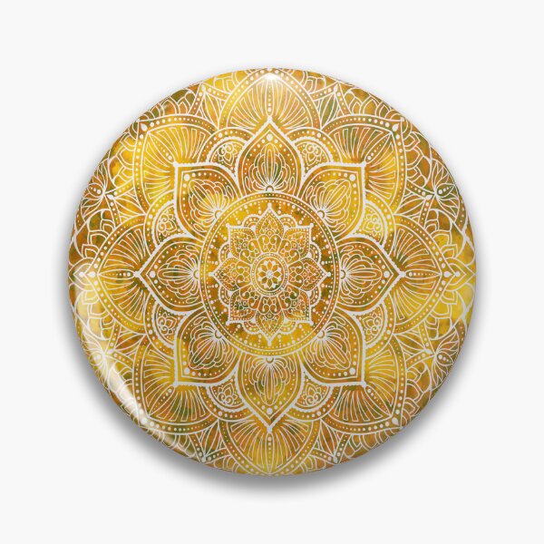 Item preview, Earth Mandala, buddhist, lotus, abstract art designed and sold by MayGreenAbgrall.