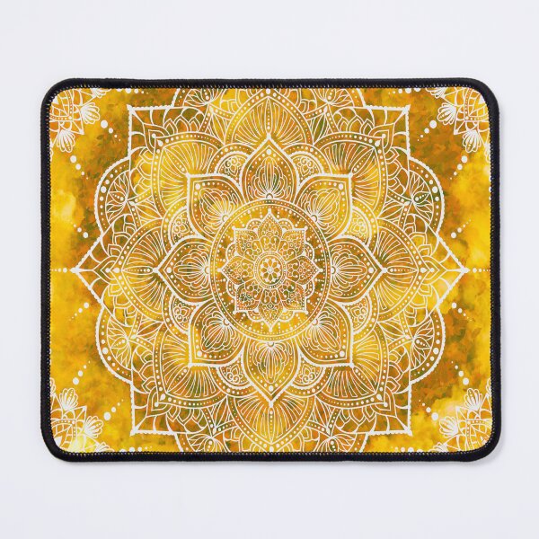 Item preview, Earth Mandala, buddhist, lotus, abstract art designed and sold by MayGreenAbgrall.