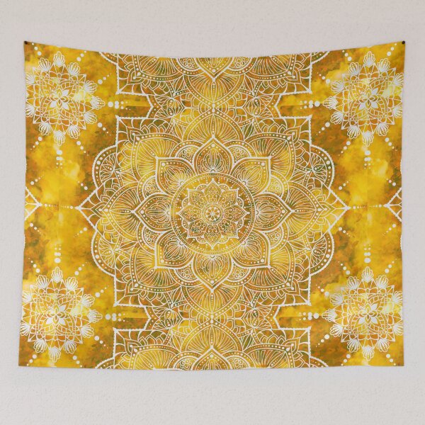 Item preview, Earth Mandala, buddhist, lotus, abstract art designed and sold by MayGreenAbgrall.