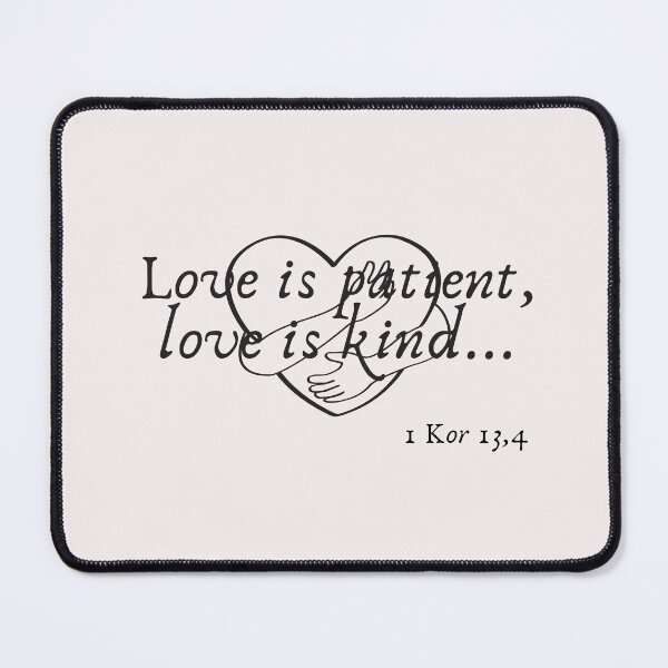 Item preview, Love is patient, love is kind... designed and sold by I'm Magdalena .