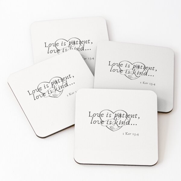 Item preview, Love is patient, love is kind... designed and sold by I'm Magdalena .