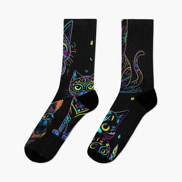 Item preview, Cats in neon designed and sold by Javier Narváez Solarte.