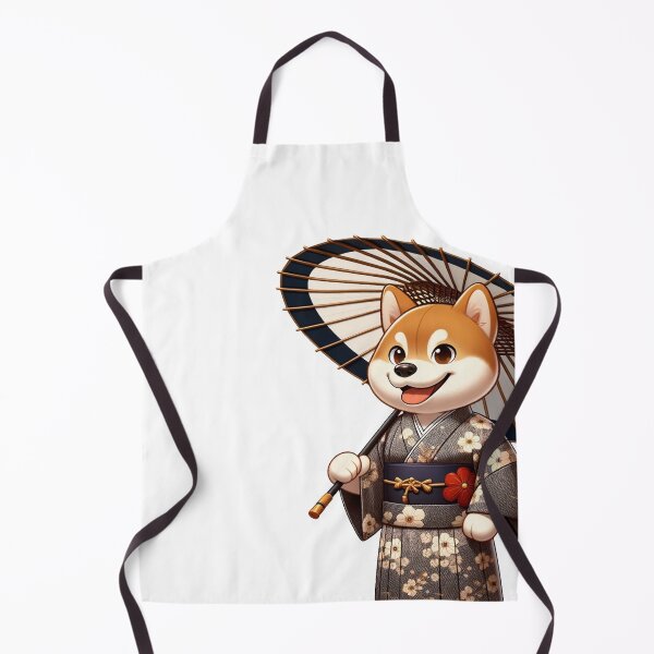 Item preview, Cartoon Male Japanese Dog in Yukata designed and sold by Andrew Frelas.