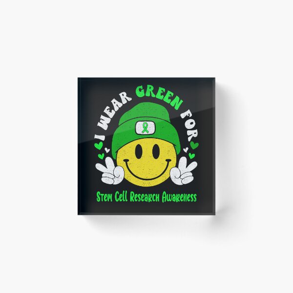 Item preview, I Wear Green For Stem Cell Research Awareness, Stem Cell Research Awareness Month designed and sold by KatMercerr.