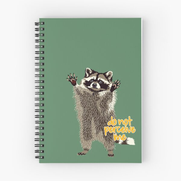 Item preview, raccoon do not perceive me designed and sold by SaharBareket.