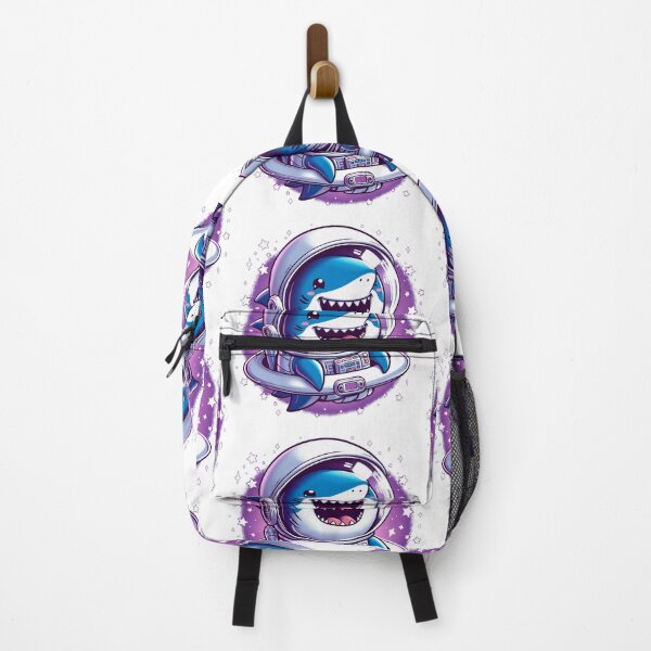 Item preview, "Happy Shark Astronaut: Swimming Among the Stars" designed and sold by Pearlsiwa.