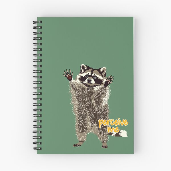 Item preview, raccoon perceive me designed and sold by SaharBareket.