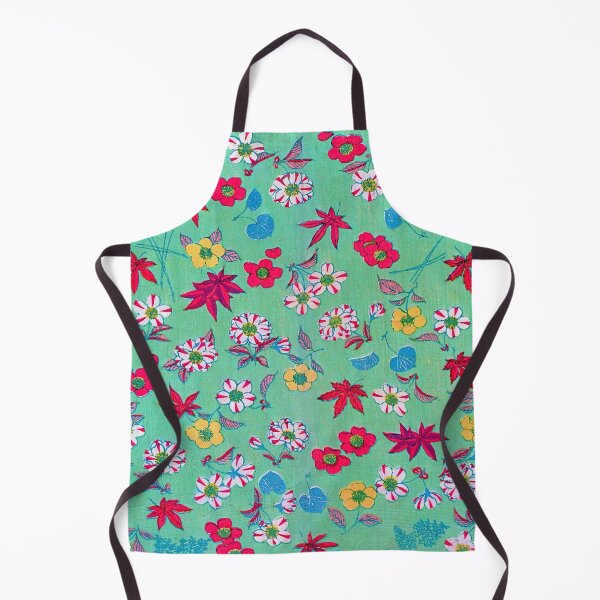Item preview, Japanese Art, retro prints cute, cherry blossom and maple leaf print, great Japan Gift! designed and sold by JapaneseClub.
