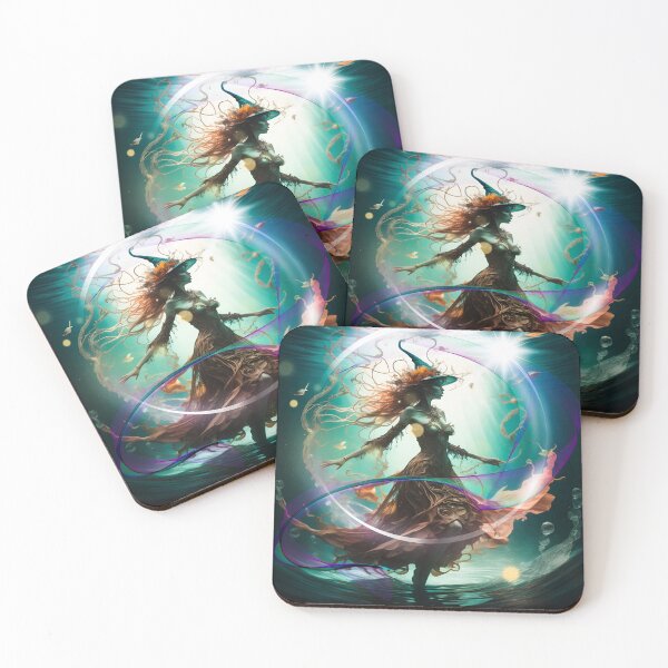 Item preview, Magic of The Sea Witch Illustration designed and sold by HecatesDelights.