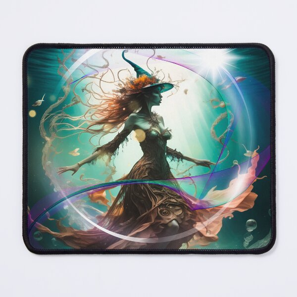 Item preview, Magic of The Sea Witch Illustration designed and sold by HecatesDelights.