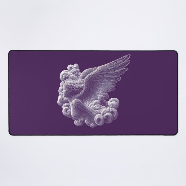 Item preview, Transparent angel in flight - color adaptive graphics designed and sold by AD-Digital-Art.