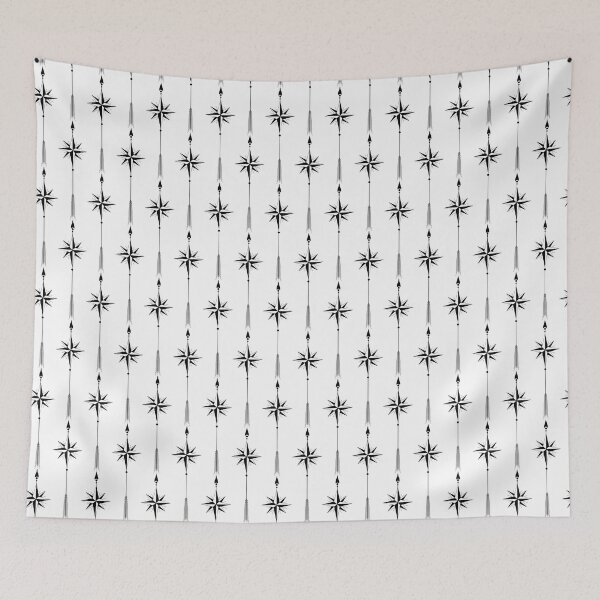 Item preview, Antique Arrow Design One Black No Background designed and sold by ColdCreekCanvas.