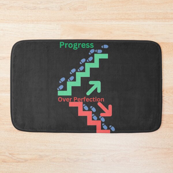 Item preview, Progress Over Perfection designed and sold by MrBlueBubble.
