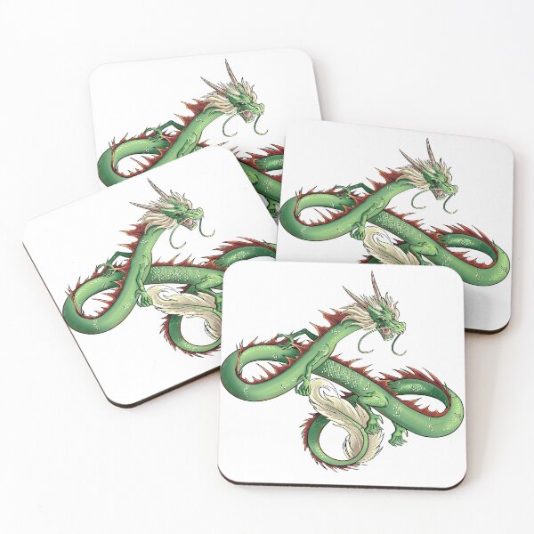 Item preview, Emerald Dragon designed and sold by MadeandFound.