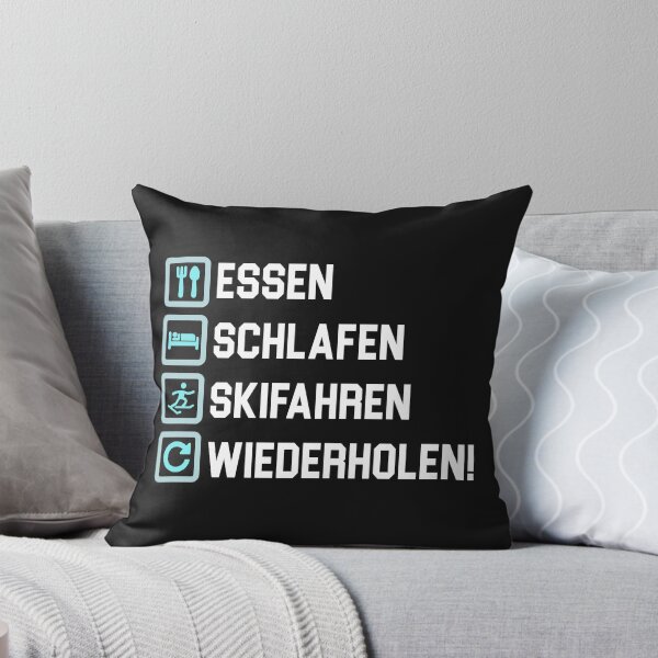Item preview, To eat food sleep ski to repeat designed and sold by Sandra78.