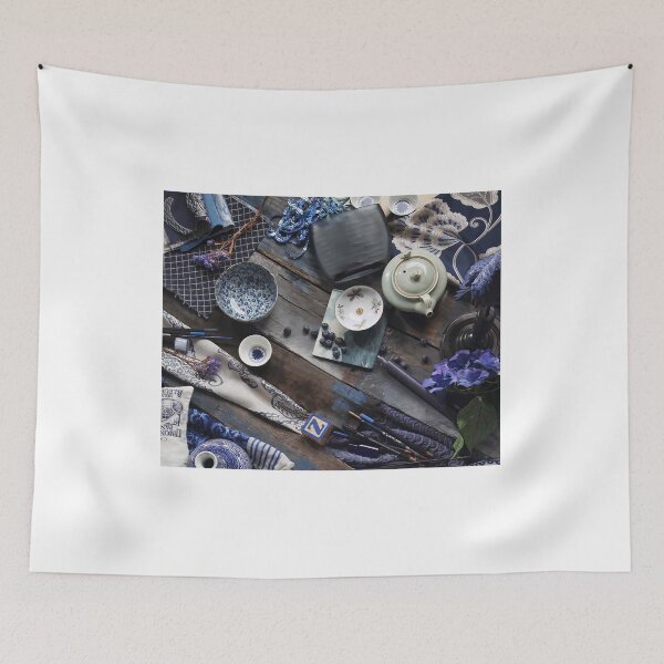 Item preview, Blue Oriental Still Life designed and sold by pcole123.