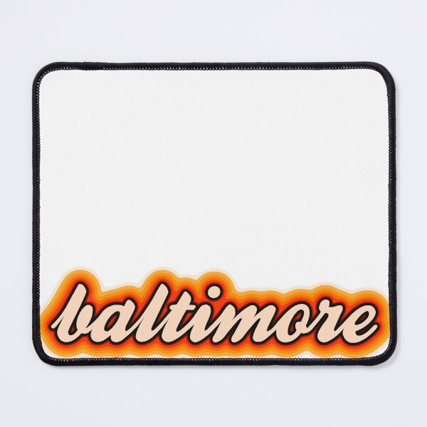Item preview, Orange Sunburst Baltimore designed and sold by fangirljules.