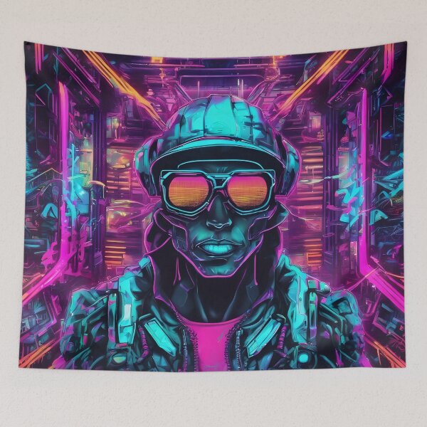 Item preview, Neon Punk Graffiti Art designed and sold by TheArtOfPat.