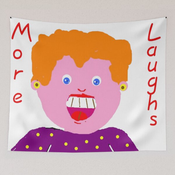 Item preview, More Laughs illustration 2 designed and sold by 3triadstore.