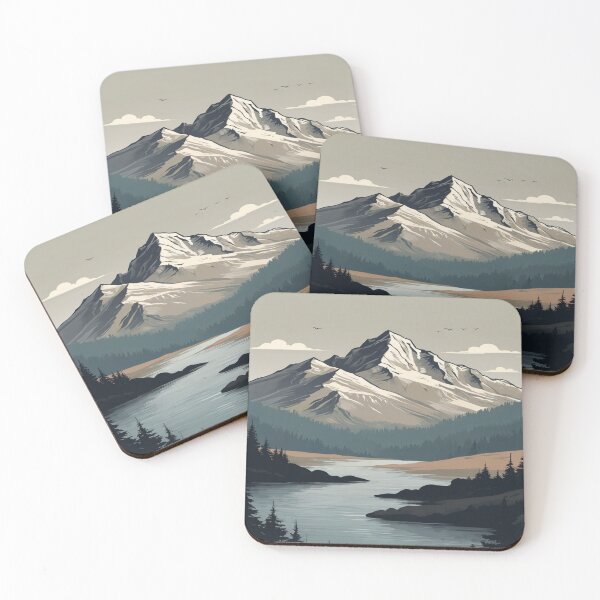 Item preview, Mountain Majesty: Serene Peak Landscape T-Shirt Collection designed and sold by SSulatul101.
