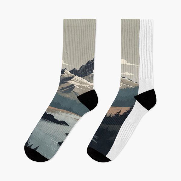 Item preview, Mountain Majesty: Serene Peak Landscape T-Shirt Collection designed and sold by SSulatul101.