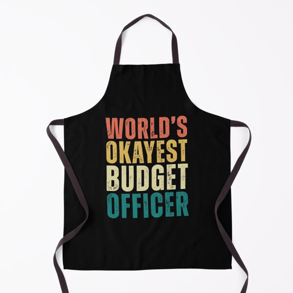 Item preview, Retro Worlds Okayest Budget Officer designed and sold by kamrankhan.