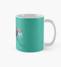 A symbiose concept of a fly and a light bulb. Vector illustration Mug