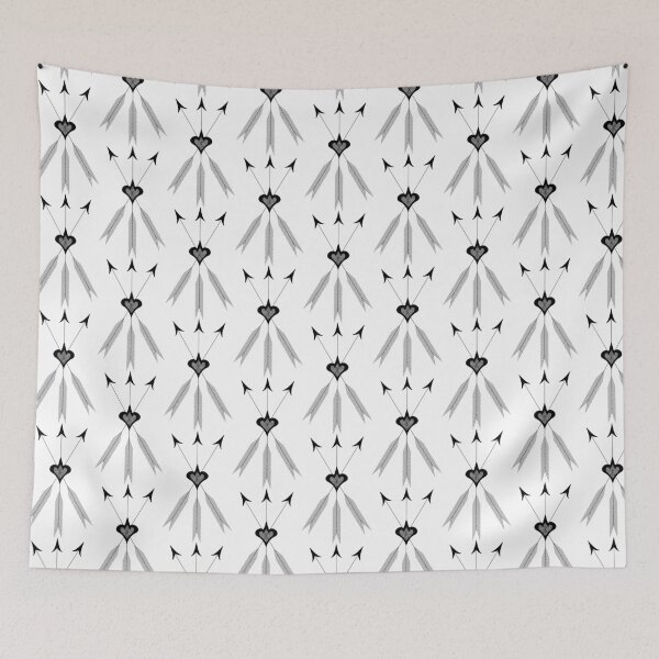 Item preview, Antique Arrows Design Two Black No Background designed and sold by ColdCreekCanvas.