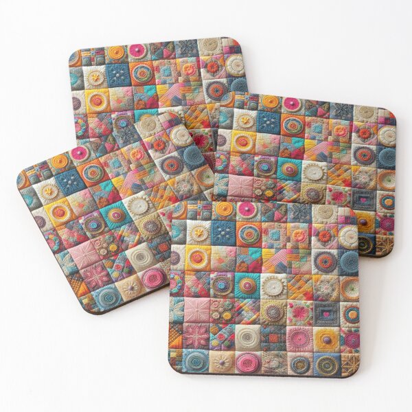 Item preview, Cozy Patchwork Blanket designed and sold by Rui Fernandes.