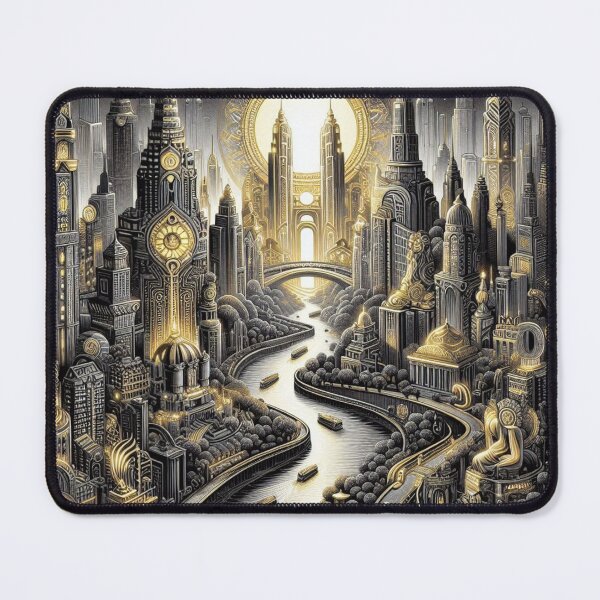 Item preview, The Marvelous City: Black and Gold Hues designed and sold by Rui Fernandes.