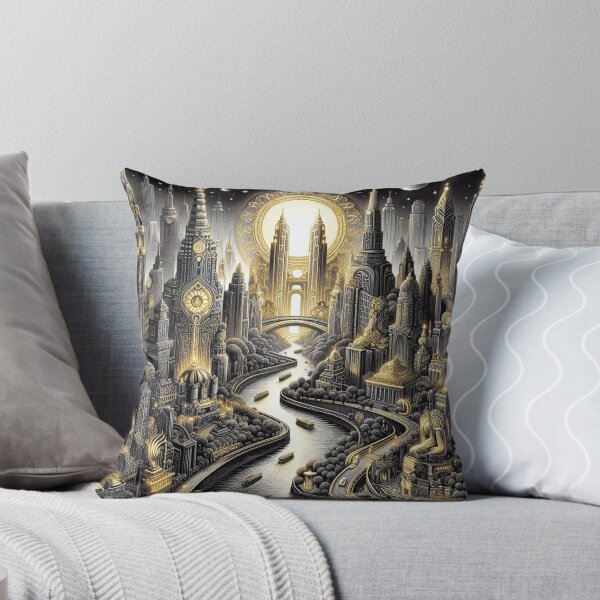 Item preview, The Marvelous City: Black and Gold Hues designed and sold by Rui Fernandes.