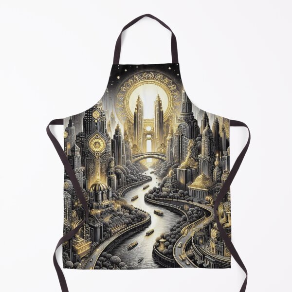 Item preview, The Marvelous City: Black and Gold Hues designed and sold by Rui Fernandes.
